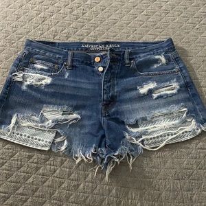 American Eagle vintage high rise jean shorts